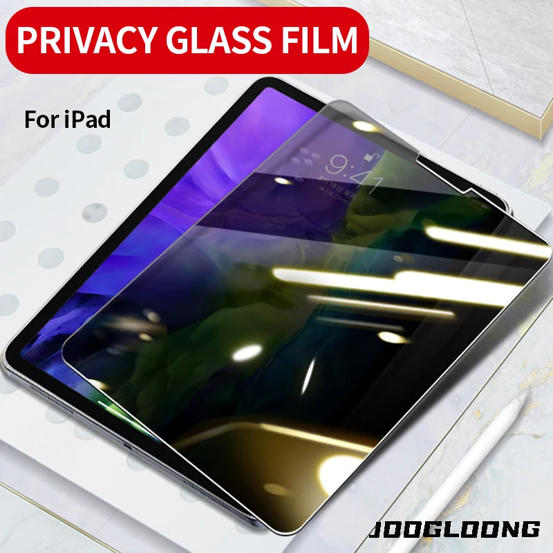 Антишпионское защитное закаленное стекло для Ipad pro 11 10 2 дюйма 2019 Защита экрана 2017