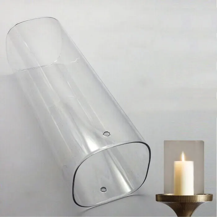 Clear Square Cylinder Glass Shade, Substituição para