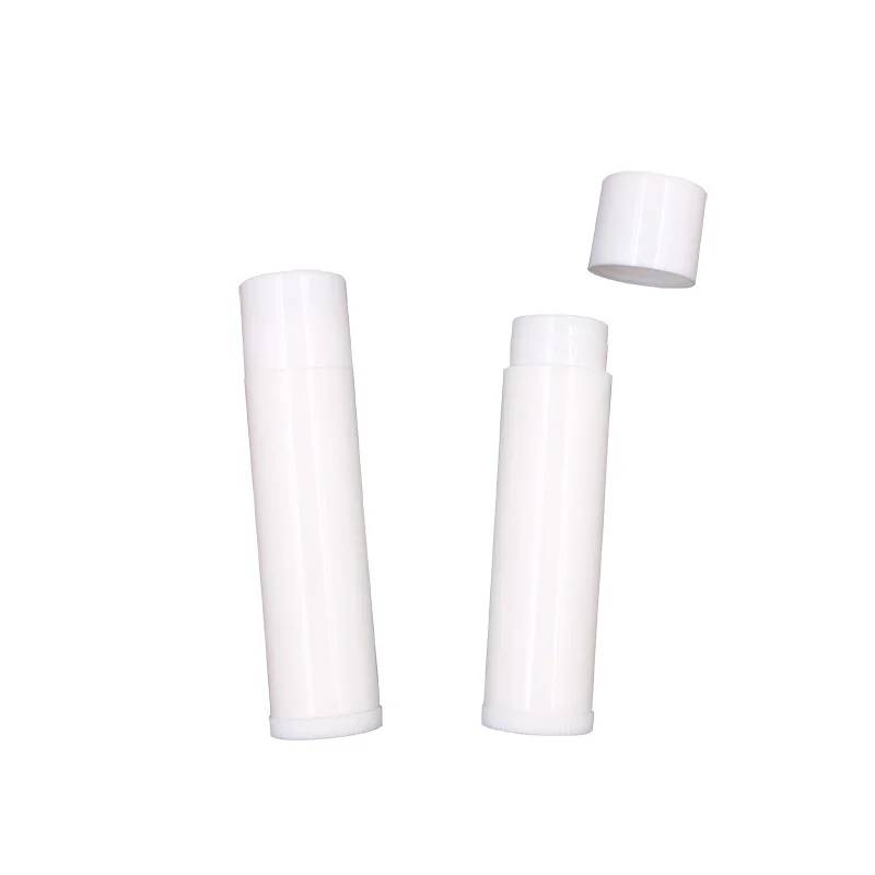 50PCS/set DIY Lipstick Mold Plastic Lip Balm Cases DIY Mould Crafts Tool Kit Stand Lip Balm 12mm Tubes