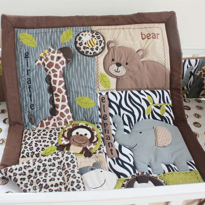 patchwork baby bedding