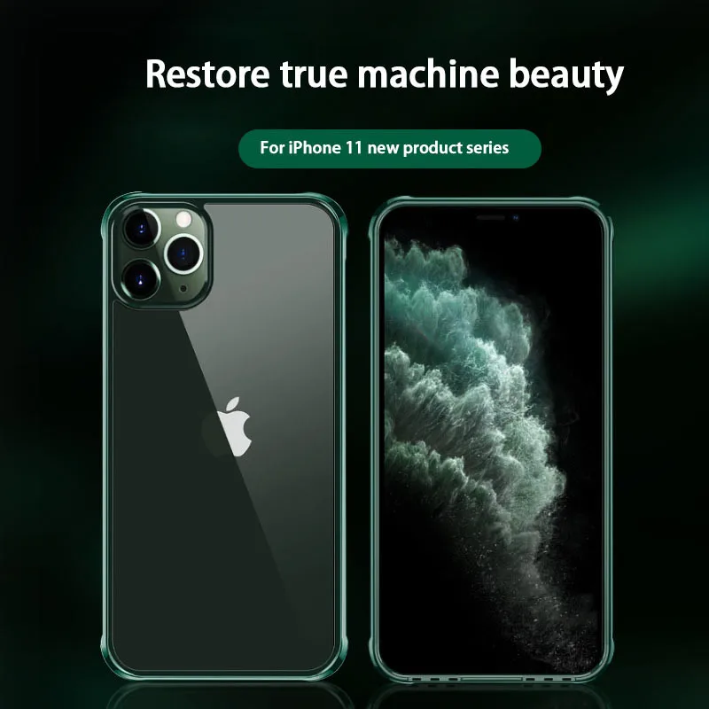 GTWIN прозрачный чехол для iPhone 11 Pro X XS XR Max 7 8 Plus яркие цвета рамка ТПУ и акриловая