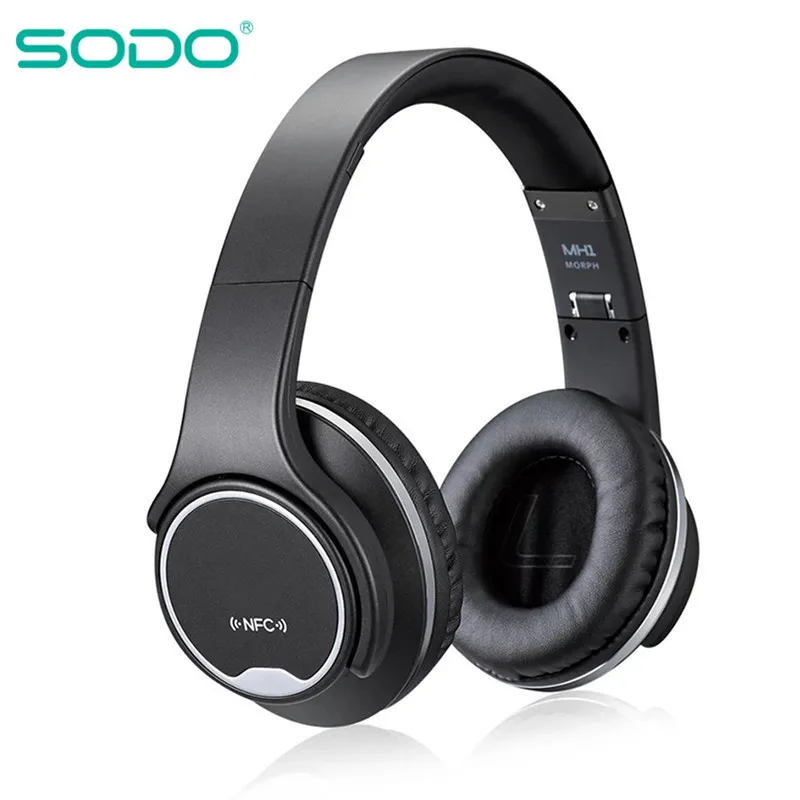 Bluetooth наушники 2 в 1 складные NFC Hi Fi с микрофоном|Наушники и гарнитуры| |