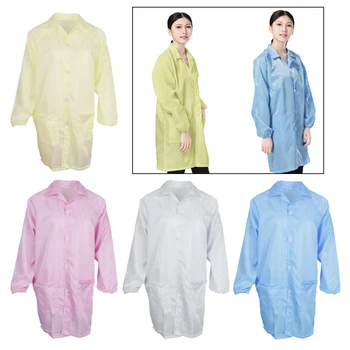 

Anti-Static Dustproof Lab Jacket Coat Women Clothing Gown Workwear