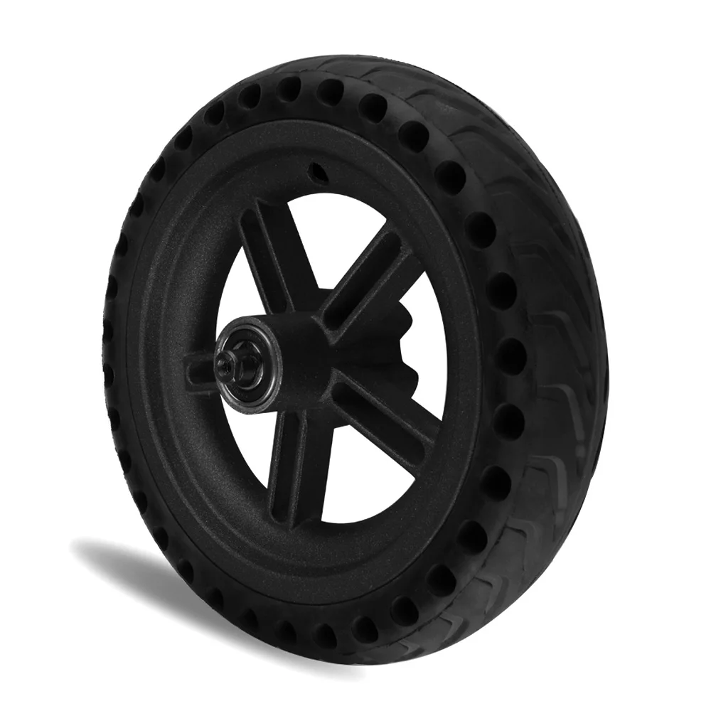 Wheel Электрический скутер ступица алюминиевый ступица заднего колеса с оригинальной осью для Xiaomi M365 скутер запчасти - Цвет: Wheel