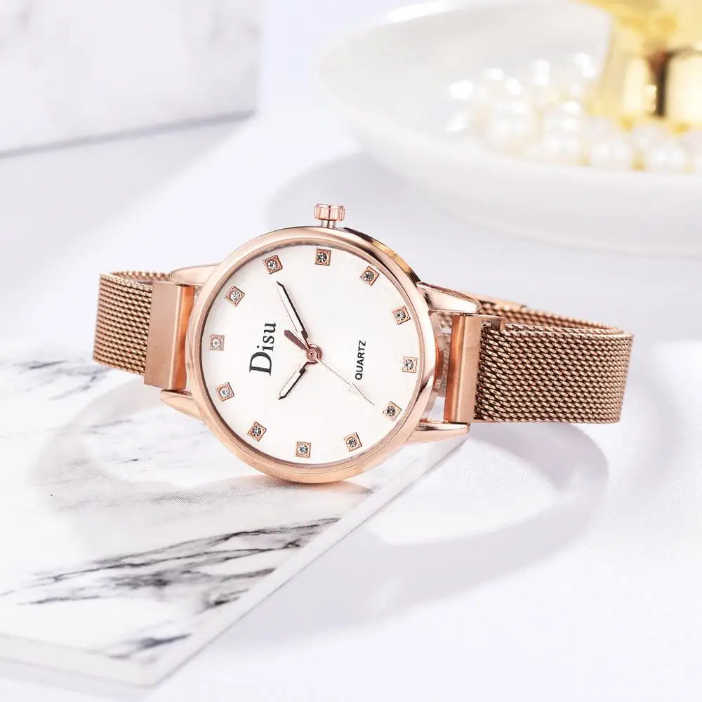 

Classic Diamond Women Magnetic Watches Fashion Retro Elegant Rhinestone Watch Luxury Crystal Ladies Quartz Clock zegarek damski