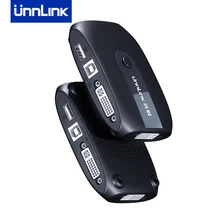 Unnlink – commutateur DVI KVM 2x1, 1080P, 60Hz, DVI, pour ordinateur portable, partage, 1 moniteur, 4 USB 2.0, souris, clavier, imprimante