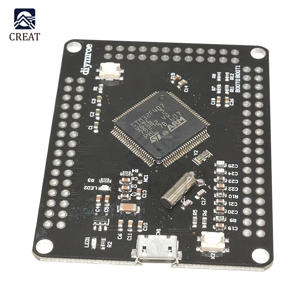 Плата разработки STM32F4 Discovery STM32F407VGT6 ARM Cortex-M4 32bit MCU Core SPI I2C IIC UART ISC | Электронные