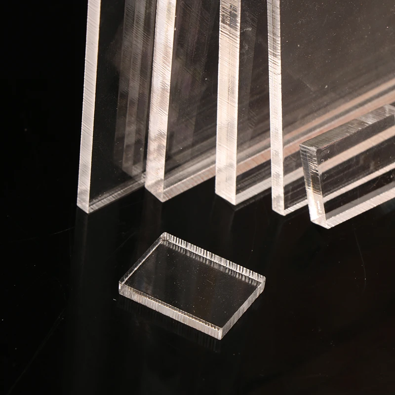 TUNGFULL 1mm Thickness Clear Acrylic Perspex Sheet Cut Plastic Transparent Board Perspex Panel Durable Doors And Windows Decor