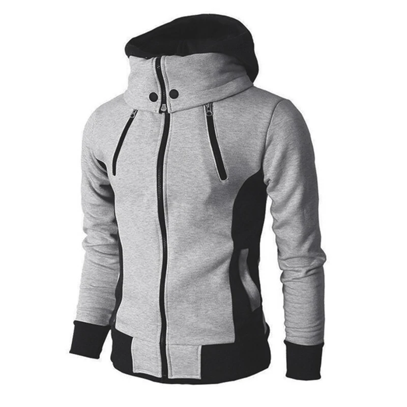 Koop Zogaa 2019 Nieuwe mannen Truien Katoen Casual Mannen Hoody Jas Effen Dikke Katoenen Truien Camouflage Sweatshirts Mannen Warme Truien