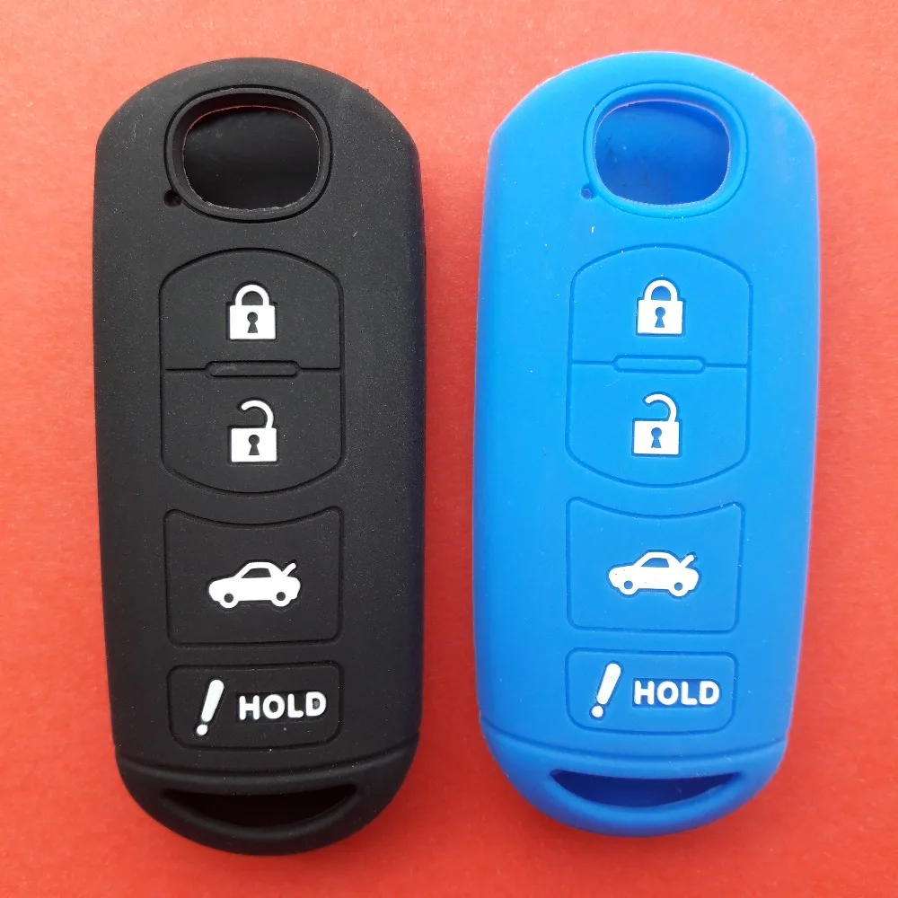 Чехол для смарт ключа из силикагеля Mazda 3 5 6|fob cover|car key case coverremote silicone |