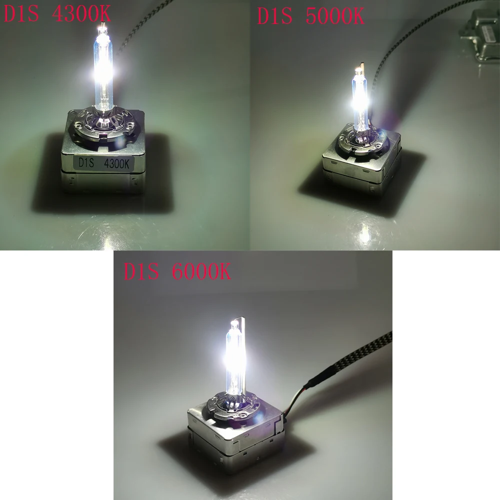 Ксеноновая лампа HID 35 Вт, 12 В, D1S, D2S, D2R, D3S, D4S, D4R, 4300K, 5000K, 6000K, 2 шт. (art.: 7a8e020c7) - 7a8e020c7