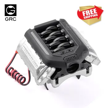 

RC Parts crawler GRC F11 V8 simulation engine cooling fan Traxxas trx 4 radiator motor cooling fan 5.0 engine option upgrade