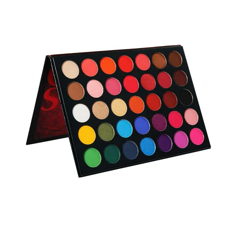 Beauty Glazed 35 Color Studio matte Eyeshadow Power Palette Glitter Highlighter Shimmer Make up Pigment Eye Shadow Pallete Beauty Glazed 35 Color Studio matte Eyeshadow Power Palette Glitter Highlighter Shimmer Make up Pigment Eye Shadow Pallete