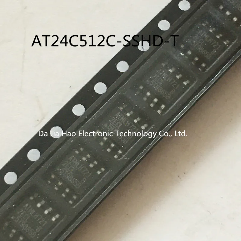 

5pcs/LOT 2ECL AT24C512C-SSHD-T AT24C512 SOP-8 Savings chip in stock