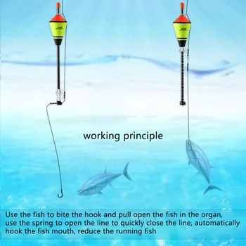 Portable Automatic Fishing Float Fishing Accessories Fast Fishing Bobber Set for VIP 2