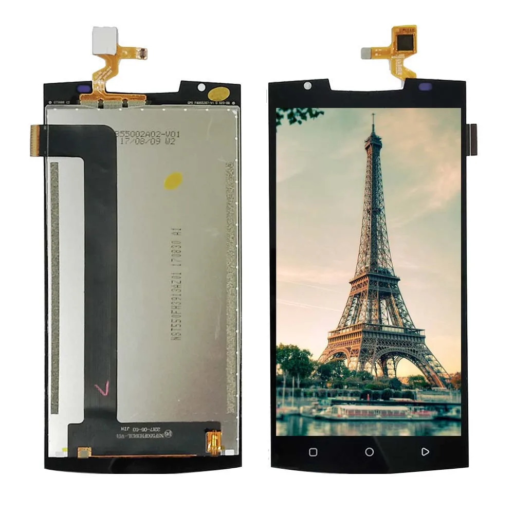 Для Oukitel K10000 Pro ЖК-дисплей и сенсорный экран дигитайзер в сборе 100%