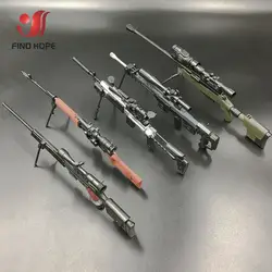 5 шт./компл. 1/6 MK14 DSR PSG-1 SVD TAC снайперское стрелковое оружие собрать Игрушечная модель пистолета для фигурки