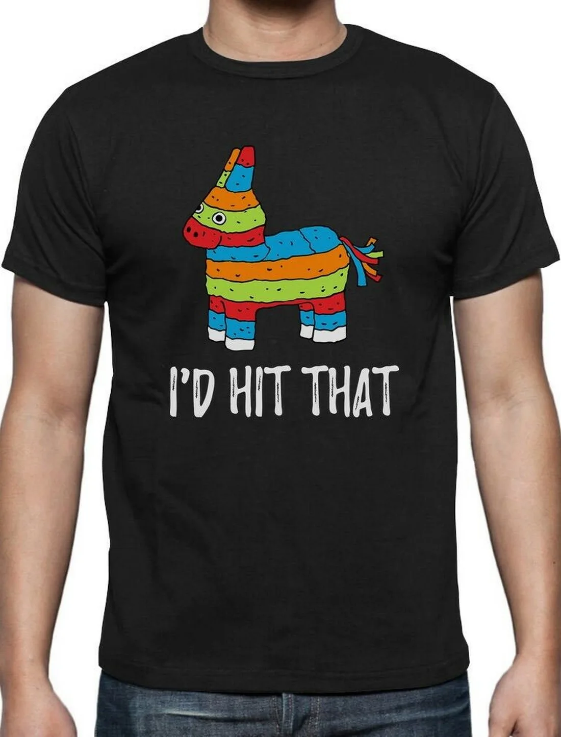 Вечерние футболки с надписью I ɽ Hit That Funny Pinata Cinco De Mayo стильные на заказ |