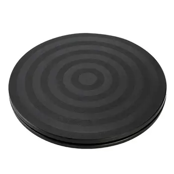 

8\" Round Bonsai Turntable Rotating Plate Wheel Revolving Home Kitchen Display U4LB