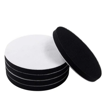 

5 Inch Flocking Sandpaper Tray Padded Sponge Cushion Magic Pad Grinding Machine Protection Pad Shock Pad 125MM