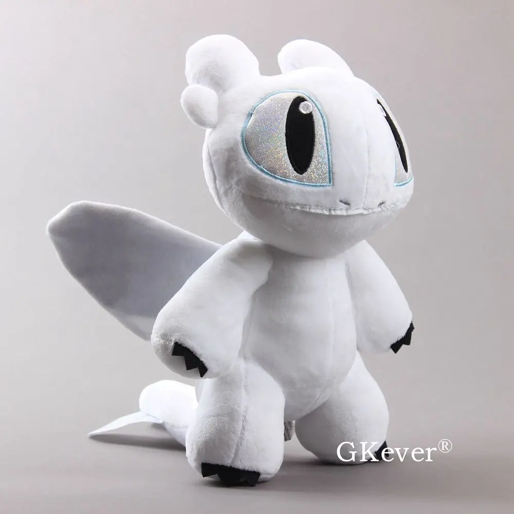 12" 30 cm Light Fury Soft Plush Toys NEW How to Train Your Dragon 3 Stuffed Animals doll Children baby Gift
