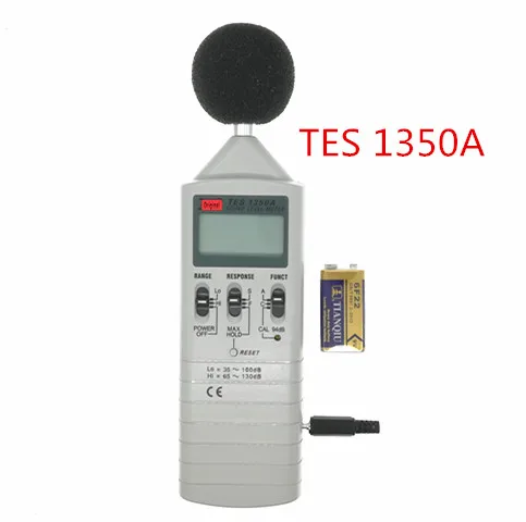 TES-1350A/ TES1350A Noise Decibel Sound Level Meter Precision (35-130dB) Noisemeter | Электроника