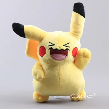 

20cm Pikachu Plush Toy Stuffed doll toys Detective Pikachu Japan Movie Anime toy Children Christmas Birthday Gift big size