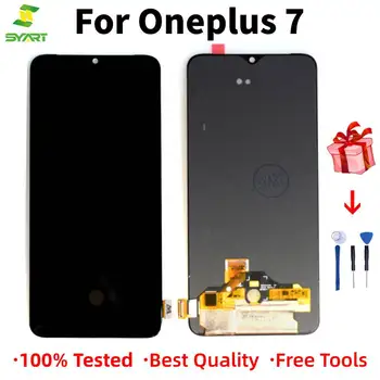 

AAA Tested AMOLED For OnePlus 7 GM1900 LCD Touch Screen Digitizer Assembly For Oneplus7 Display with Frame Replacement 1+7 6.41"
