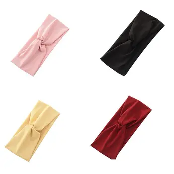 

4PCS Yoga Headbands Useful Durable Prime Cross Headwear Women Headwrap Sweat Absorb Hairband for Women Lady Female