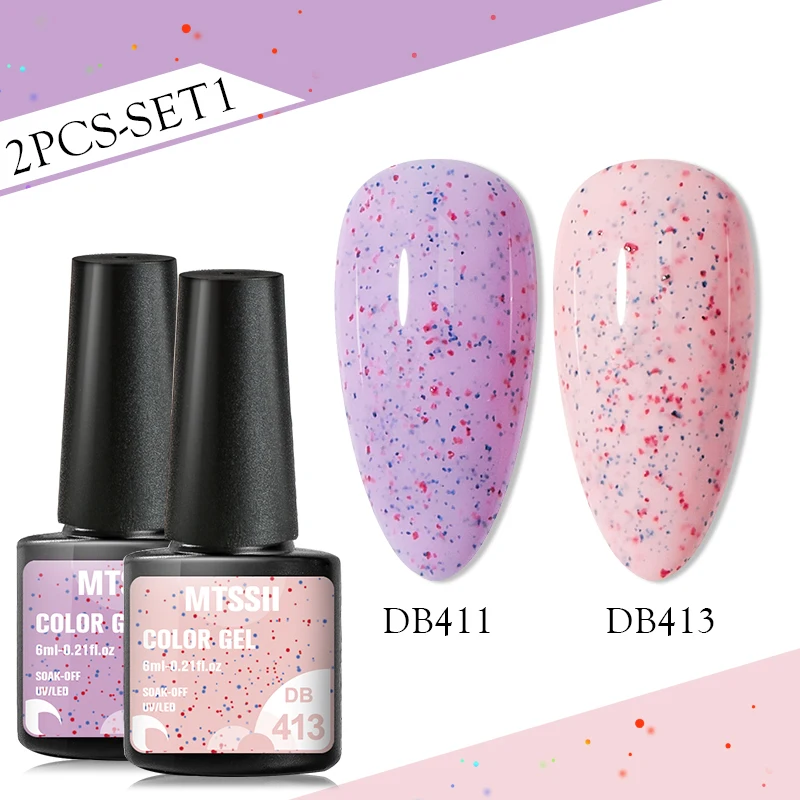 24PCSYogurtGelPolishSetManicureNailsSemiPermanentVernisTop