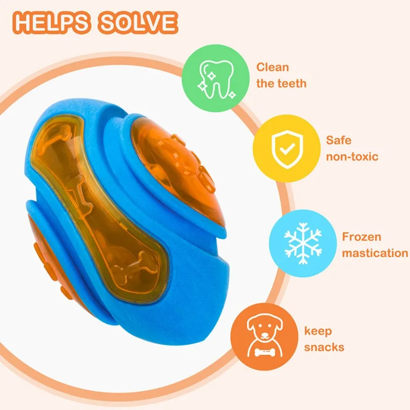 Pet Toy For Dogs Training Interactive Toy Puppy Chew Toy Bite-resistant Exercise toy For Outdoor Small Medium Dogs