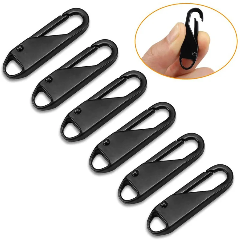 5pcs Fashion Zipper Slider Puller Instant Zipper Repair Kit Replacement