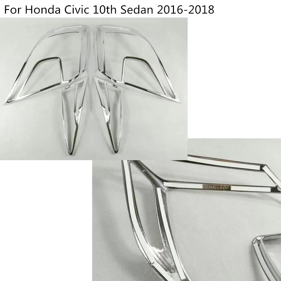 Для Honda Civic 10th Sedan 2016 2017 2018 2019 автомобильный детектор ABS Хромированная Накладка