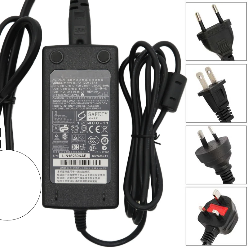 

For Liteon PA-1200-3SA4 Router Wireles 341-0536-01 AC Adapter Charger 5V 4A - Used