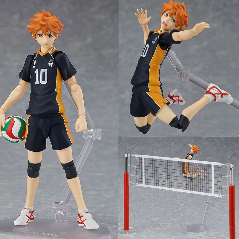 Haikyuu!! Volleyball Athlete Hinata Syouyou Shoyo 358 PVC Action Figure Collection Model Anime Cartoon Toys Doll 13cm | Игрушки и хобби