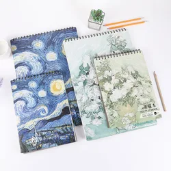 A4 Sketchbook Drawing Art Student Graffiti Sketch Book Kawaii Cute Painting Book Fashion Stationery Business School Supplies
