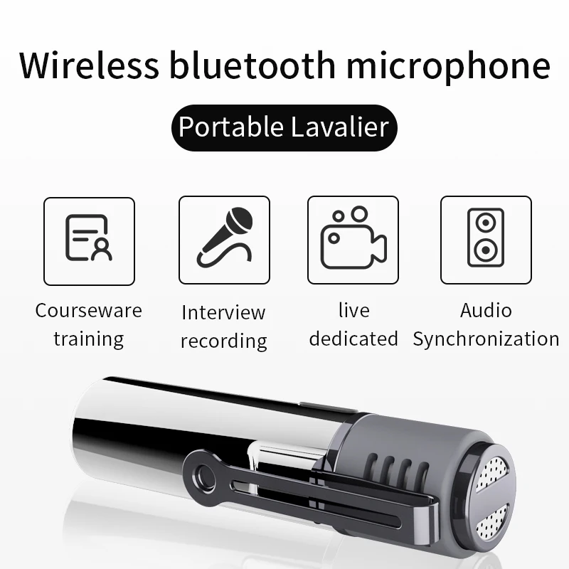 Wireless lavalier microphone Clip-on Lavalier Mini