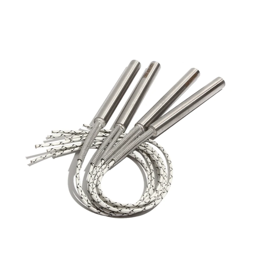 2 шт., Нагреватель картриджей 316SUS 115 Вт/680 Вт/690 Вт/720 Вт/750 Вт/800 Вт, односторонний нагревательный элемент 110 В/220 В/380 В