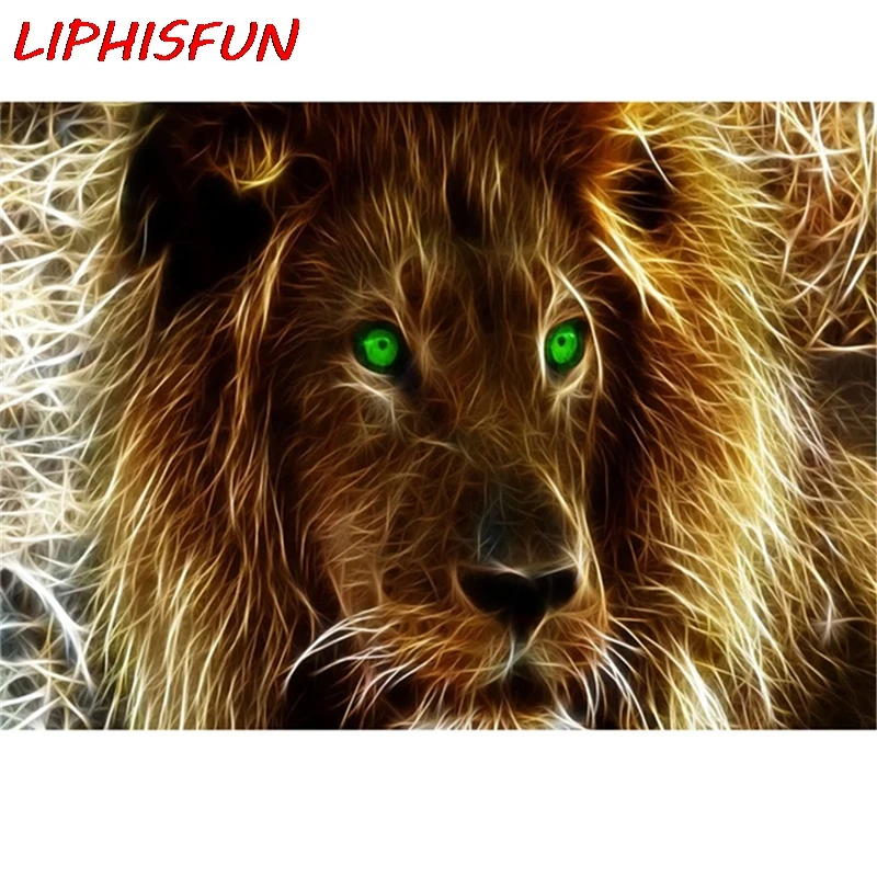 LIPHISFUN полная дрель алмазная живопись ручная вышивка крестиком Стразы