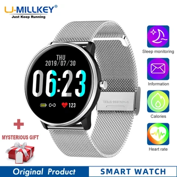 

MX6 smart watch men smartwatch fitness tracker women whatsapp relogios Blood Pressure monitor Full Touch Screen pk iwo 12 pro