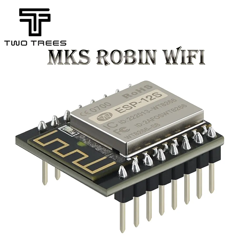 Twotrees-mks Robin Wifi V1.0 Impressora 3d Roteador sem Fio Módulo Wifi Esp8266 Controle Remoto do Aplicativo Mainboard