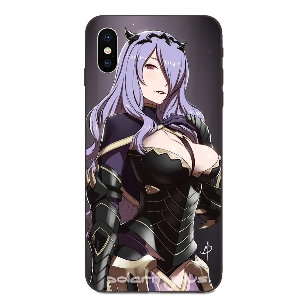 Сексуальные аниме Fire Emblem Fates Camilla для Galaxy A8 A9 звезды Примечание 4, 8 9 10 S3 S4 S5 S6 S7 S8 S9 S10 Edge Lite Plus Pro G313