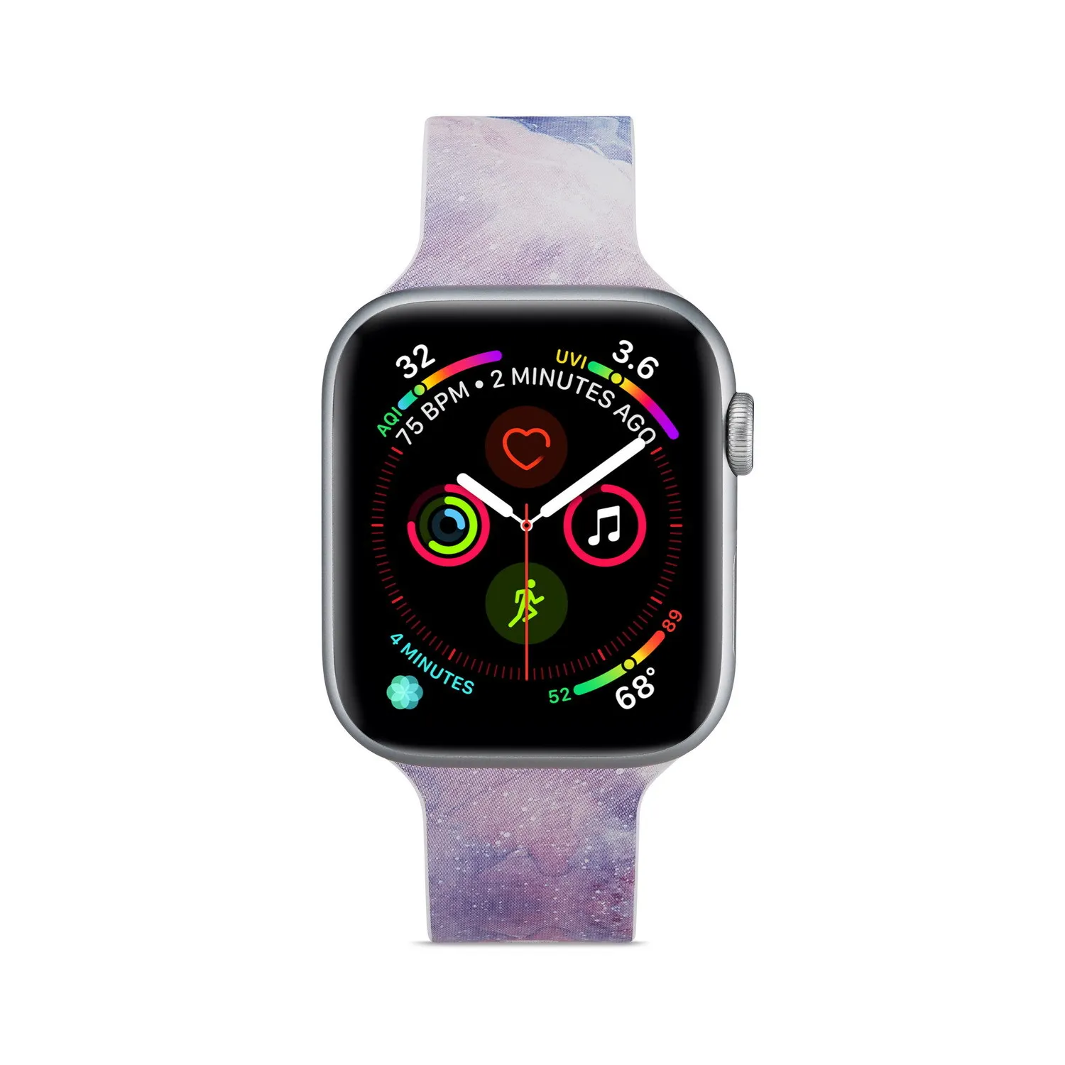 Для Apple Watch 38 мм 42 мм 40 мм 44 мм мягкий ремешок мультфильм камуфляж браслет для iwatch серии 5 4 3 2 1 Аксессуары для умных часов