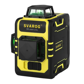 

12 lines 3D green red laser level 360 vertical and horizontal auto self-leveling cross line Osram laser tube purple coating