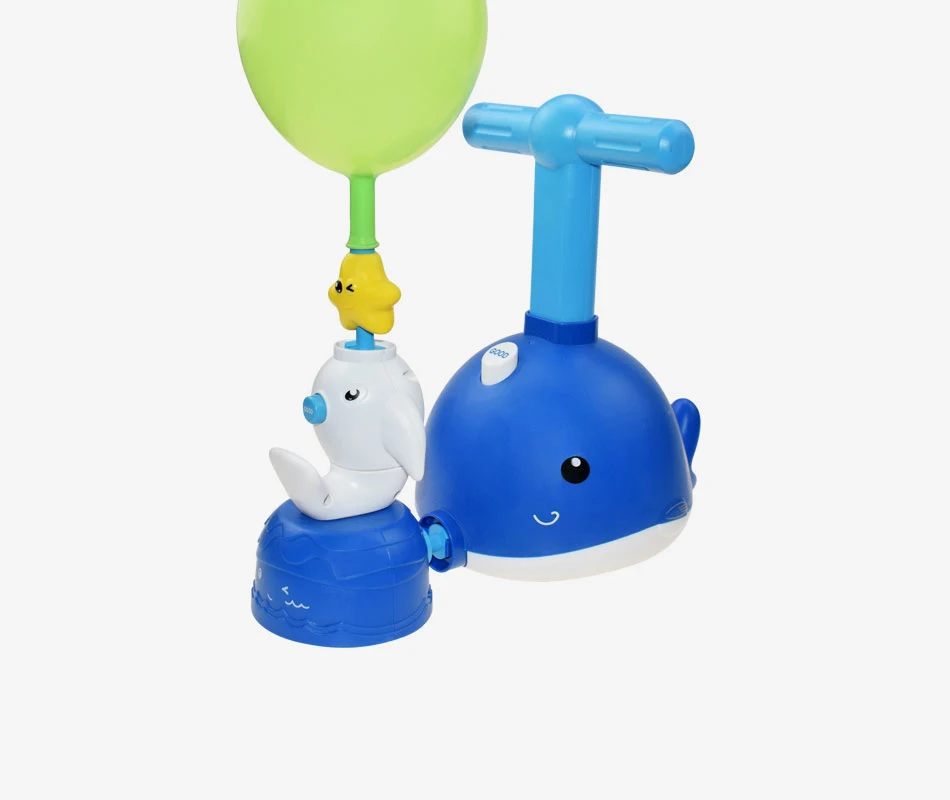 Quebra-cabeça de Brinquedo Balão de Força de Inércia Torre de Lançamento para Presente de Crianças Educacional Brinquedo Científico 34 Quebra-cabeça diversão educação inércia ar balão de