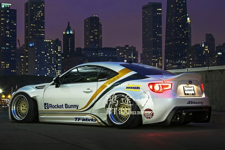 Подходит для TOYOTA GT86 BRZ LEG MORTOR SPORT спойлер из углеволокна