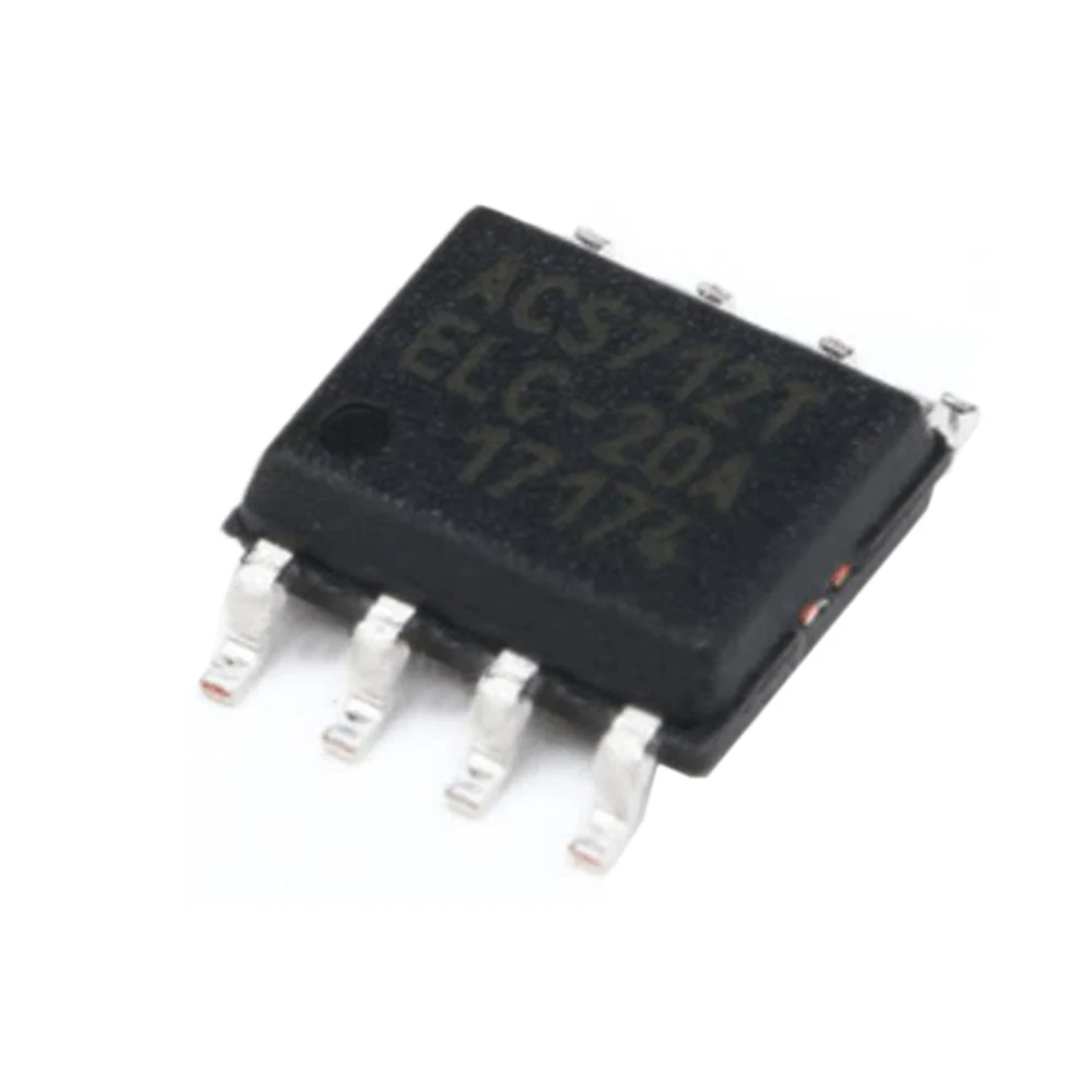 

2pcs ACS712ELCTR-20A SOP-8 ACS712-20A ACS712T ACS712TELC-20A ACS712 Fully Integrated, Hall Effect-Based Linear Current Sensor IC