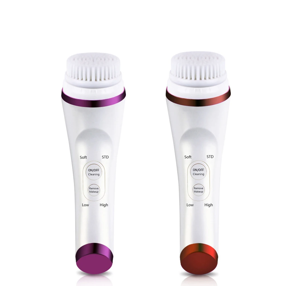 

Electric Facial Cleanser Warm Face Cleaning Ultrasonic Face Massager Vibration Face Brush Rechargeable Makeup Remover Face Care