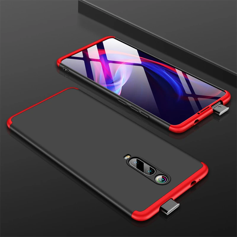 3 IN 1 Case For Xiaomi Mi 9t Pro Case 360 Full Protection Shockprrof Cover For Redmi K20 Pro mi 9 t pro 11T 12 Pro 12X 11 Lite