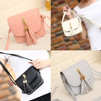 

Shoulder Bag Women Bag Female Handbag Small Chains Bag Diagonal shoulder bag Tassel Messenger Bag clutch bag